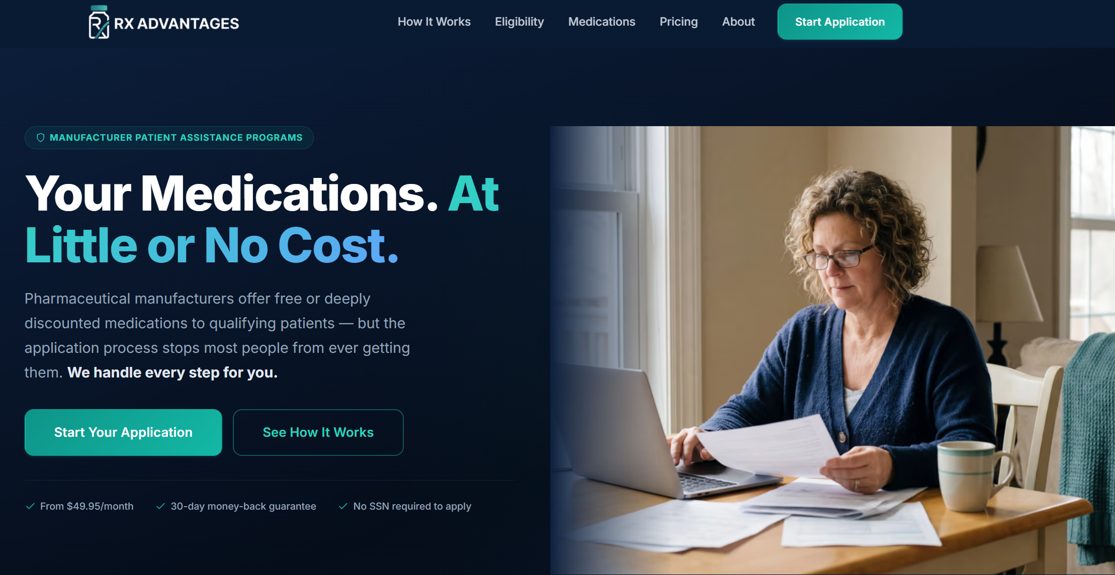Apply for Prescription Assistance | RX Advantages