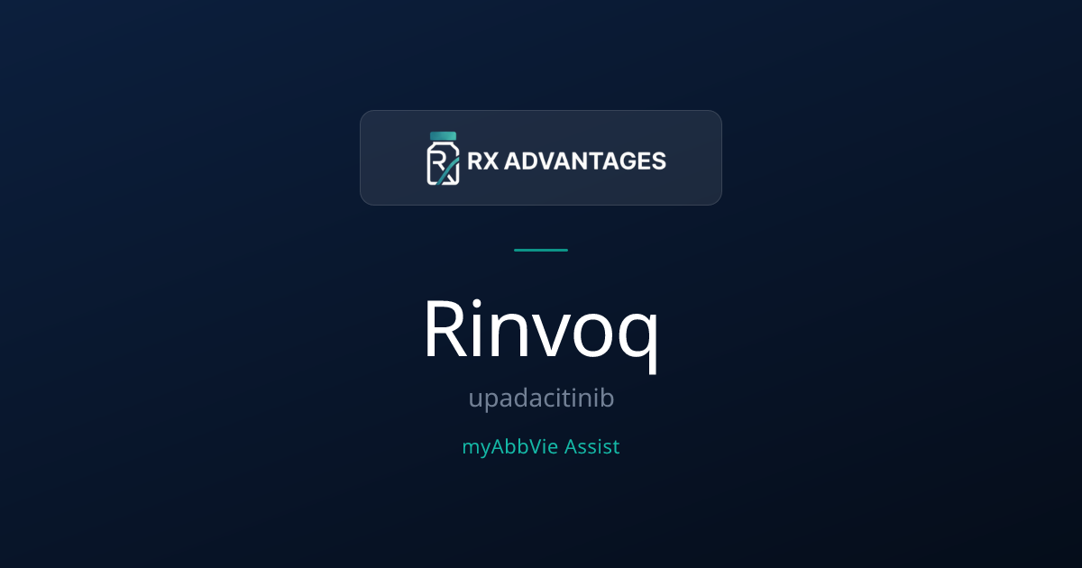 Rinvoq (upadacitinib) Patient Assistance Program — myAbbVie Assist | RX ...