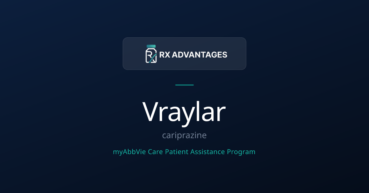 Vraylar (cariprazine) Patient Assistance Program — myAbbVie Care ...